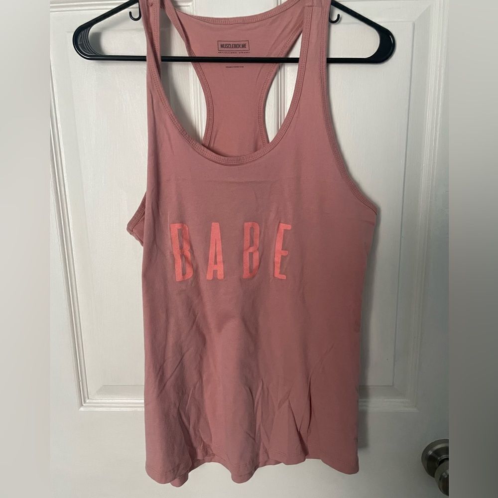 Musclebox “Babe” motivational Tank